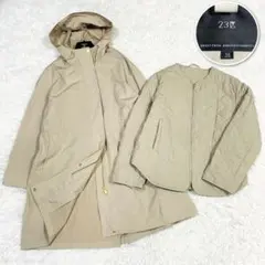 完売品✨2024年✨23区【撥水加工/洗える】ライナー付き マルチウェイアウター