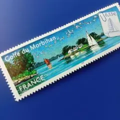 9659 外国切手 フランス 2005年 モルビアン湾の風景 1V
