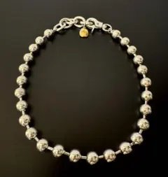 chieko＋ Big ball necklace シルバー - メルカリ