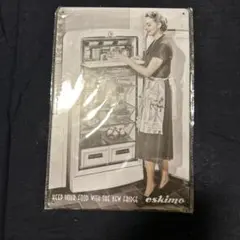 Eskimo 冷蔵庫 ヴィンテージ広告