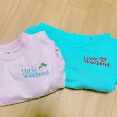 littleweekend トレーナー2枚セット