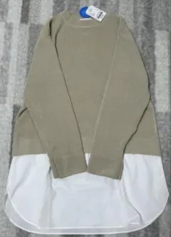 【未使用★極美品】ショコラフィネ チュニック ワンピース ニット フリーサイズ