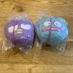 すき家　サンリオ　ハンギョドン　バッドばつ丸　マスコット