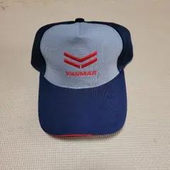 新品未使用　YANMAR ベースボールキャップ グレー/ネイビーのサムネイル