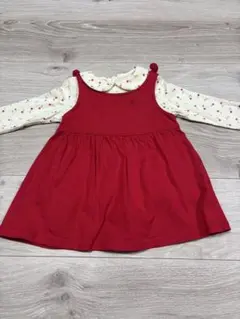 組曲　Tulips Shower ジャンパースカート　トップス　セット