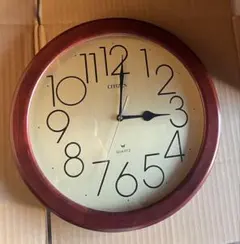 vintage ミッドセンチュリー citizen アラビア数字 掛時計 vintage ミッドセンチュリー citizen アラビア数字 掛時計 - メルカリ