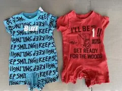 ベビー服ロンパース半袖サイズ60.70