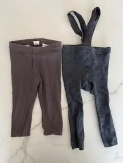 【美品】H&M ベビー レギンス 2点セット