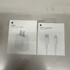Apple 20W USB-C電源アダプタとケーブルセット