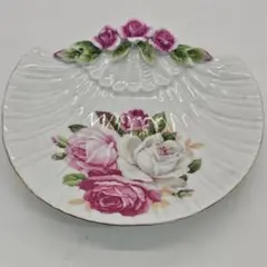 ROYAL ARDEN 陶器 ローズ トレイ 小物入れ