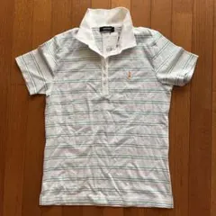 【新品】EASTBOY ポロシャツ ボーダー 半袖のサムネイル