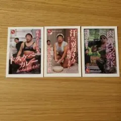 ロバート秋山 ステッカー 3枚 胸やけ大博覧会 藤木みず江