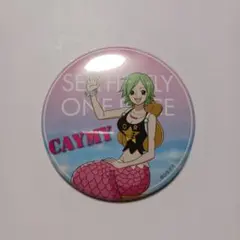 CAYMY 缶バッジ　ONE PIECE シーファイヤフライ号の冒険！