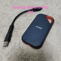 SanDisk ポータブルSSD 2TB　SDSSDE81-2T00