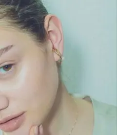 eteエテ　 パールイヤーリングカフ