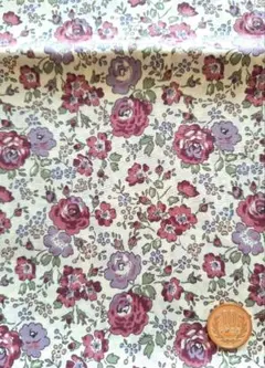 リバティ 生地 フェリシテ 111幅×30㎝　　ホビーラホビーレ タナローン