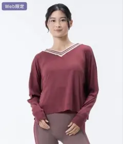 Lサイズセット【SUKALA】ブラトップ付きカレッジVネックプルオーバー Lサイズセット【SUKALA】ブラトップ付きカレッジVネックプルオーバー