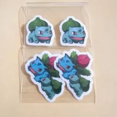 【匿名配送】 ポケパーク 夏 フレークシール フシギダネ フシギダネ＆フシギソウのサムネイル