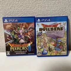PS4 ドラゴンクエストビルダーズ　ドラゴンクエストヒーローズ2 セット
