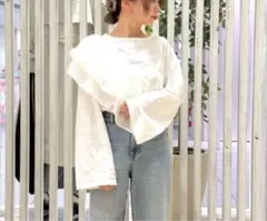 【DISCOAT】チュールセットシアーロングTシャツ