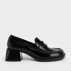 CHARLES & KEITH アシメトリック ペニーローファーミュールのサムネイル