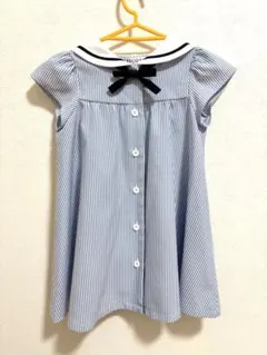 ＊CHOPIN セーラー Aラインワンピース 90＊