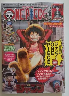 ONE PIECEカード　マガジン　20号 モンキー・D・ルフィ　プロモ特典付き