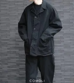 【最終値下げ】26SS BLACK DENIM WORK JACKET 2