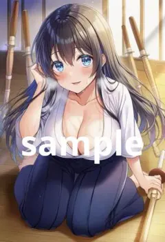 ♯0059 美女 かわいい アートポスター A4光沢写真用紙 コレクション用