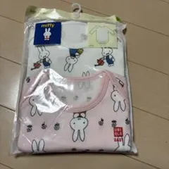 未使用UNIQLO ミッフィー ボディスーツ 80サイズ 2枚セット