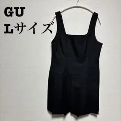 【GU】プリーツ ノースリーブワンピース Lサイズ