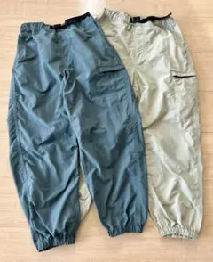 【男女兼用】GU ドライワイドジップジョガーパンツ 140サイズ 2点セット