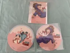 忍たま乱太郎　三郎　雷蔵　しんべヱ　コースター　カード