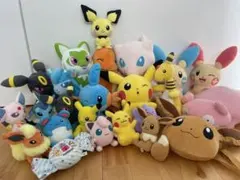 24点　ポケモン ぬいぐるみ コレクション まとめ売り