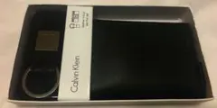 【新品未使用】Calvin Klein 三つ折り財布とキーチャームセット