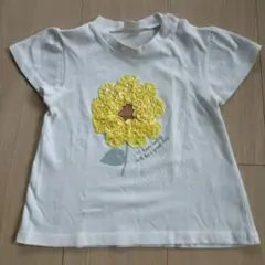 アカチャンホンポ　ひまわり　Tシャツ　95 シンプルフリーのサムネイル