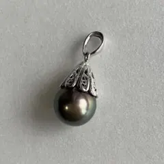 黒蝶真珠　ペンダントトップ