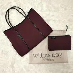 Willow Bay ウィローベイ　トートバッグ　ポーチ付き　ネオプレン　大きめ
