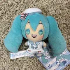初音ミク　シナモロール　マスコット　マリンスタイル
