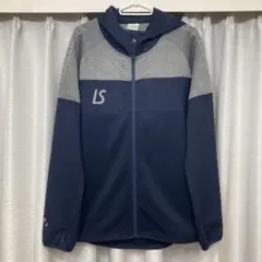 ルースイソンブラ＊シングルフェイスジャージー ドルマンスリーブパーカー ネイビー ルースイソンブラ＊シングルフェイスジャージー ドルマンスリーブ
