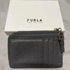 FURLA フルラ L字コインケース カード入れ　小銭入れ グレー