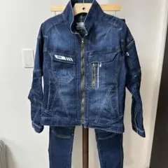 TORA T365 デニム　セットアップ　LLサイズ