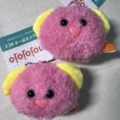 mojojojo フェイスポーチマスコット BC3 クマ ピンク まとめ売り