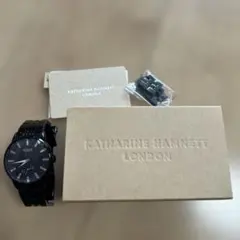 ☆KATHARINE HAMNETT クロノグラフ 腕時計 定価45000円美品 - メルカリ
