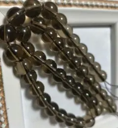 天然石 大粒 スモーキークォーツ 美しい 1連まとめ売り