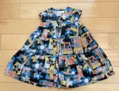 【美品】センスオブワンダー ヴィタフローラ　ワンピース　90センチ