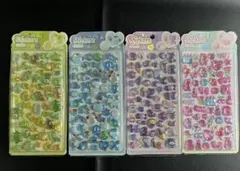 ボンボンドロップシール （stickerscute） 4枚セットうるちゅる