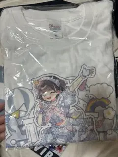 ♡ iLiFE!くじ A賞 あいす サイン入りTシャツ ♡ ガラポン くじ A賞 iLiFE! 若葉のあ 直筆サイン入りTシャツ