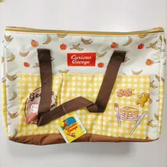 ビッグサイズ保温保冷マルチバック おさるのジョージ マザーバッグ 大容量