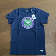 新品　WIMBLEDON 公式 Tシャツ ネイビー